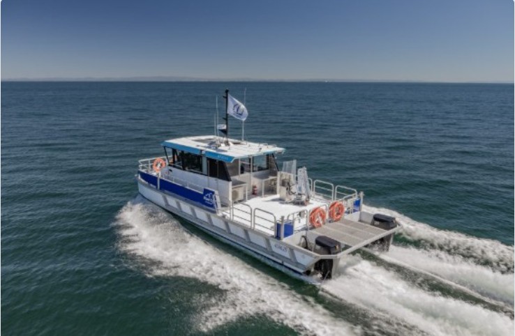 Coxswain training vessel